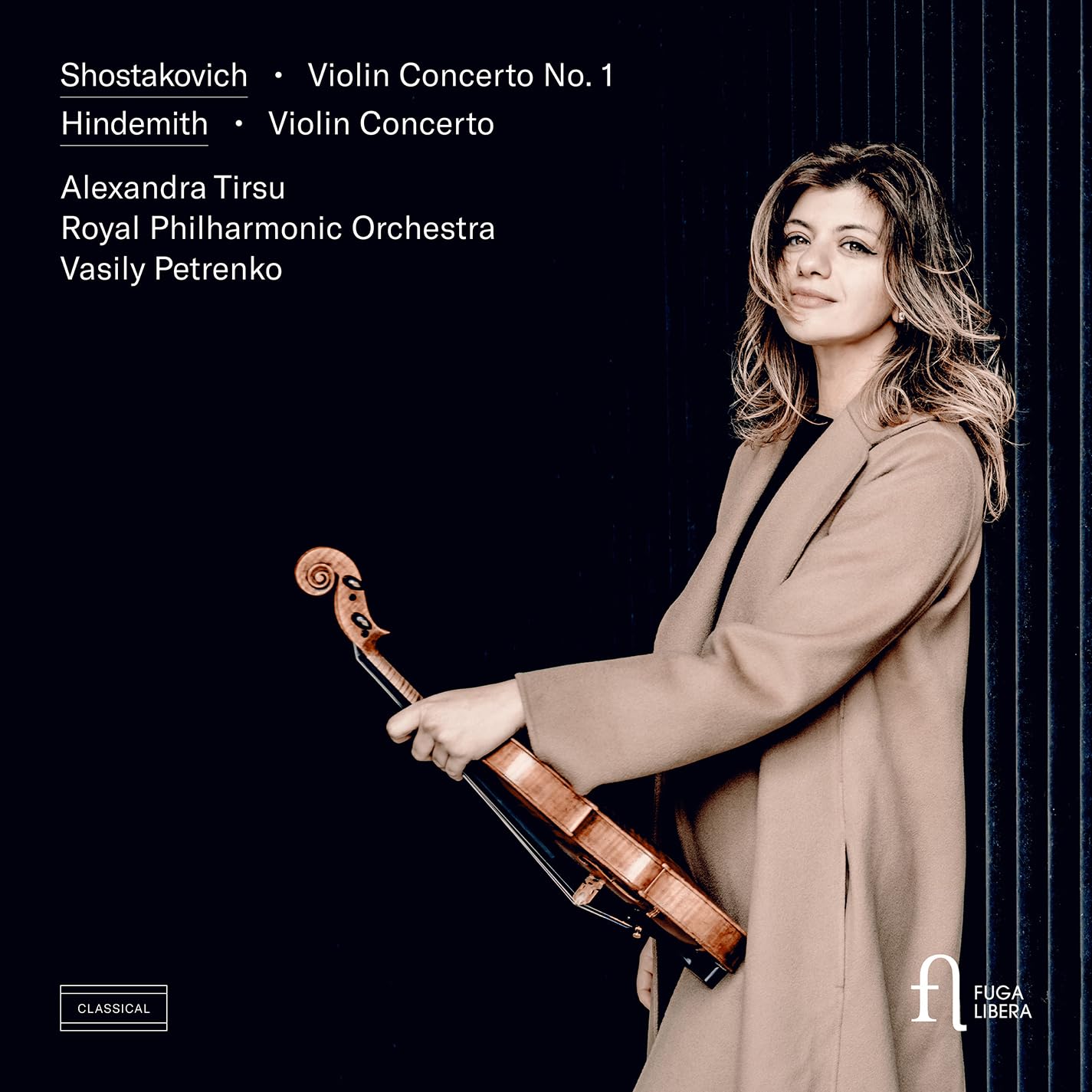 Tirsu , Alexandra & RPO & Petrenko , Vasily - Shostakovich: Violin Concerto No. 1 / Hindemith: Violin Concerto