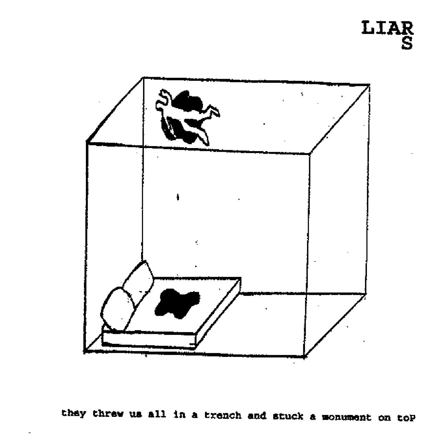 Liars - The Threw Us All In A Trench And Stuck A Monument On Top (Limited Edition) (Recycled Random Colour) (Vinyl)