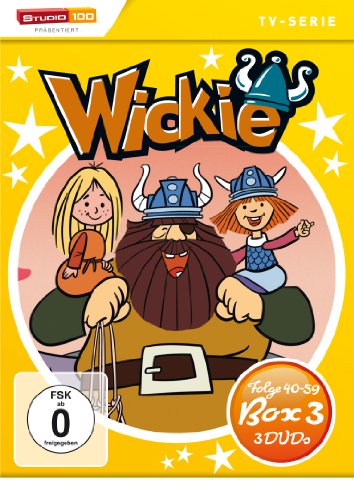 DVD - Wickie und die starken Männer - Box 3 (Folge 40 - 59) (3 DVD SET)