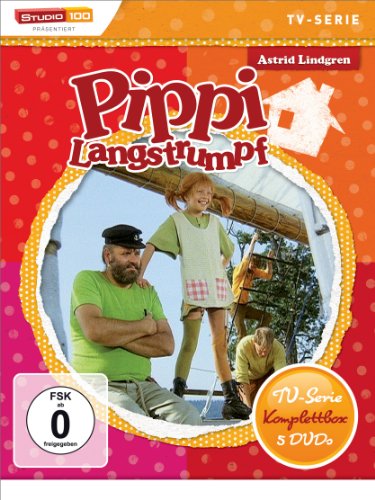 DVD - Astrid Lindgren: Pippi Langstrumpf - TV-Serie Komplettbox [5 DVDs]