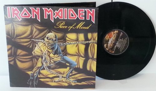 IRON MAIDEN - IRON MAIDEN piece of mind, gatefold sleeve