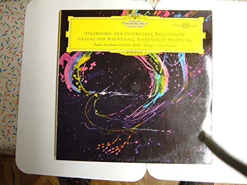 Strawinsky , Igor - Der Feuervogel (Ballettsauite) / Gesang der Nachtigall (Symphonische Dichtung) (RSOB, Maazel) (Vinyl)