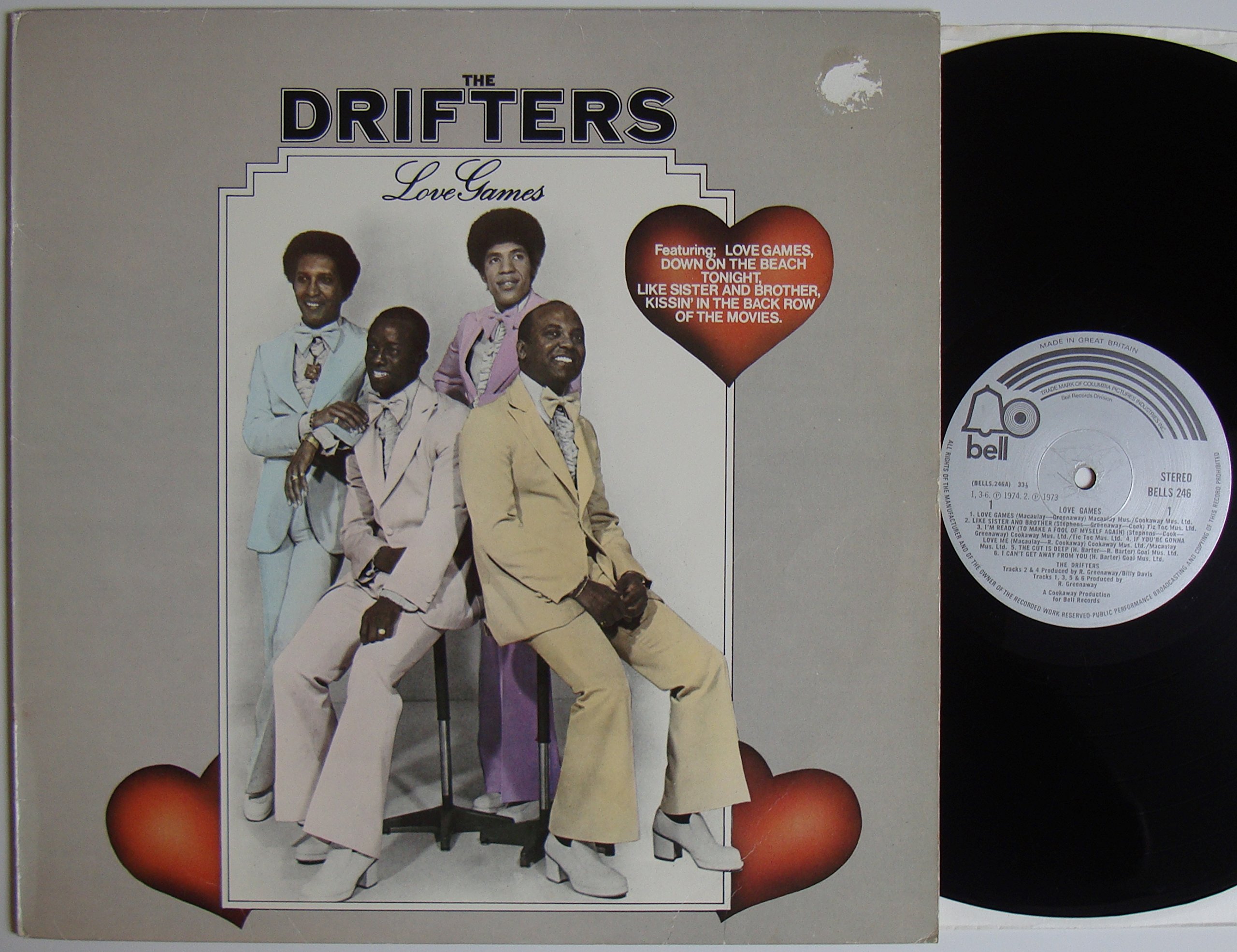 Drifters , The   - Love Games (Vinyl)