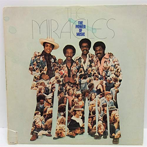 MIRACLES - POWER OF MUSIC LP (VINYL) US TAMLA 1976