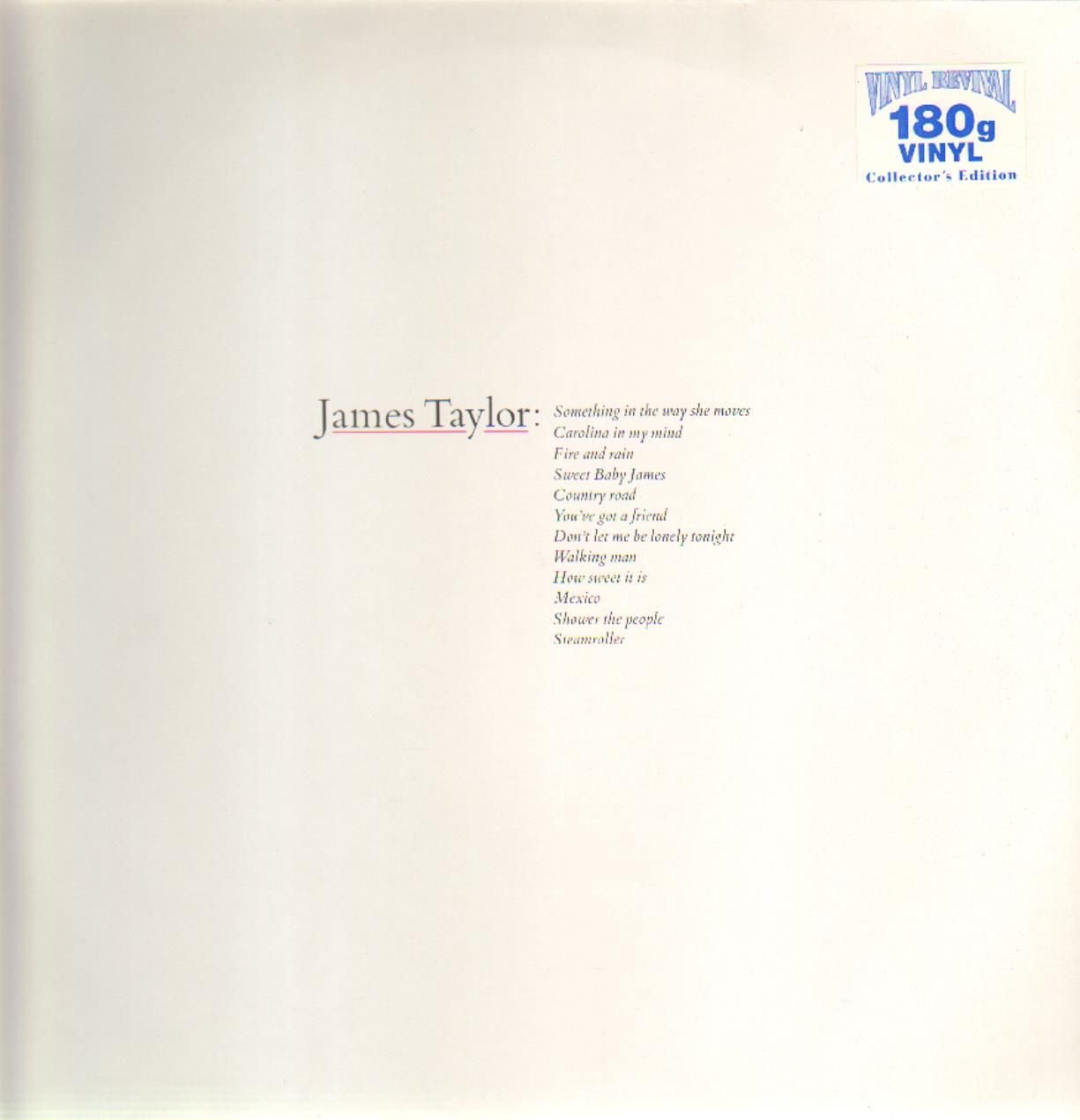 Taylor , James - Greatest Hits (Vinyl)