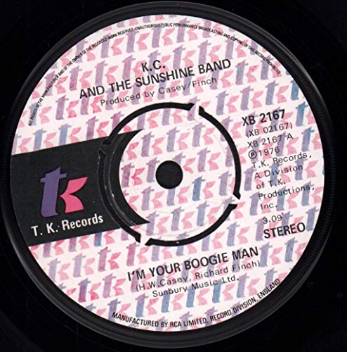 KC And The Sunshine Band - I'm Your Boogie Man / Wrap Your Arms Around Me (7'') (Single) (Vinyl)