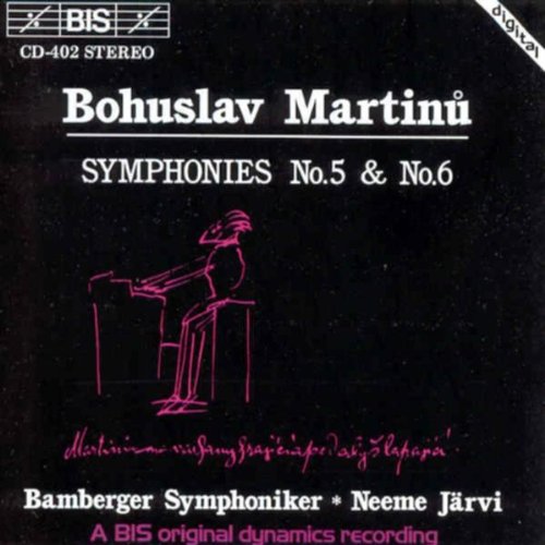 Martinu , Bohuslav - Symphonies No. 5 & No. 6 (Järvi, Bamberger Symphoniker)