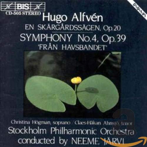 Alfven , Hugo - En Skärgardssägen, Op. 20 / Symphony No. 4, Op. 39 'Fran Havsbandet' (Högman, Ahnsjö, Järvi)