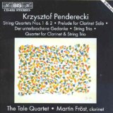Penderecki , Krzysztof - String Quartets Nos. 1 & 2 / Prelude For Clarinet Solo / Der unterbrochene Gedanke / String Trio / Quartet For Clarinet & String Trio (Fröst)