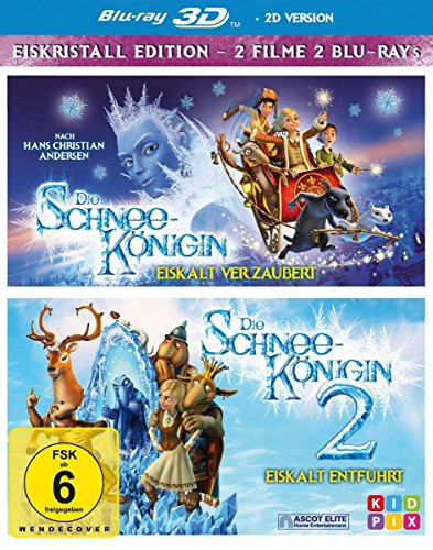  - Die Schneekönigin 3D 1+2 - Box [2 Blu-rays 3D]