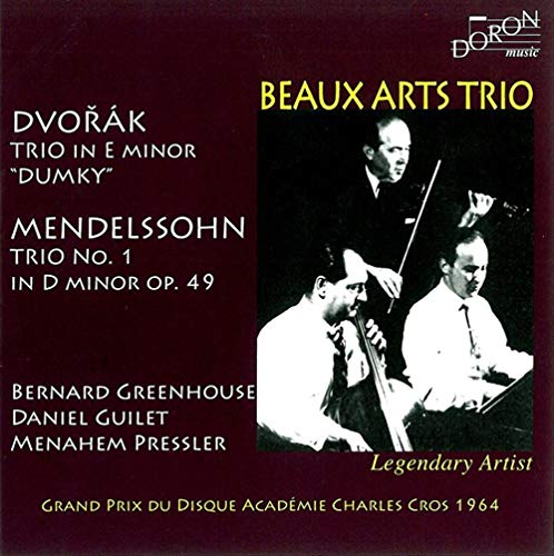 Beaux Arts Trio, Dvorak,Antonin, Mendelssohn Bartholdy,Felix - Das Beaux Arts Trio