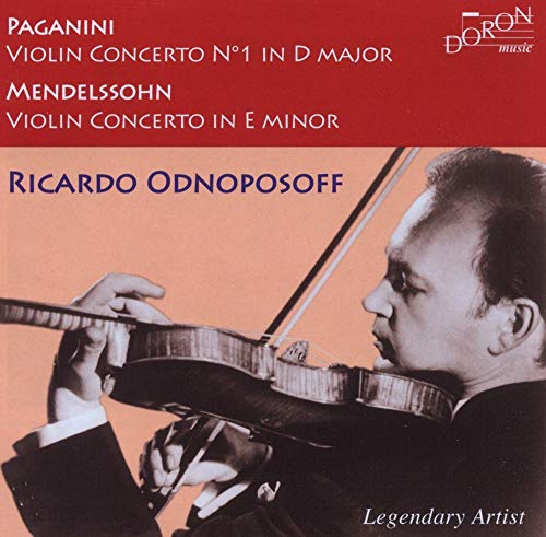 Odnoposoff , Ricardo - Paganini: Violin Concerto No. 1 In D Major / Mendelssohn: Violin Concerto In E Minor (Legendary Artist)