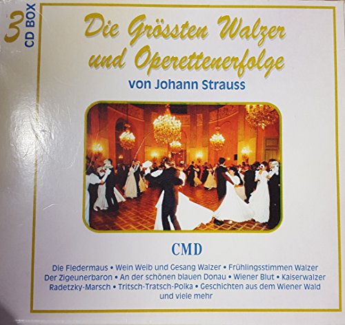 Strauss , Johann - Die grössten Walzer und Operettenerfolge (Schulz, Falk, Scholz)