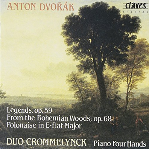Dvorak , Anton - Ten Legends op. 59 / From the bohemian woods op. 68 / Polonaise in E-Flat Major (Duo Crommelynck)