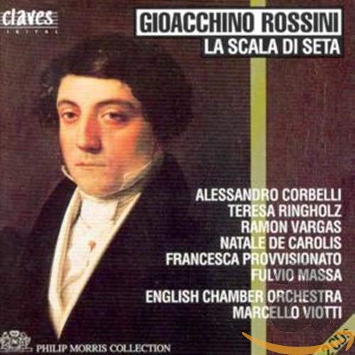 Rossini , Gioacchino - La Scala Di Seta (Corbelli, Ringholz, Vargas, De Carolis, Provvisionato, Massa, Viotti)