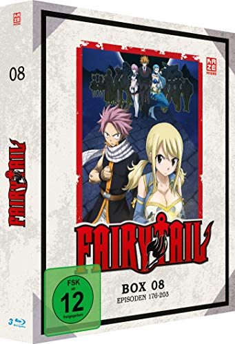 Blu-ray - Fairy Tail - TV-Serie - Blu-ray Box 8 (Episoden 176-203)