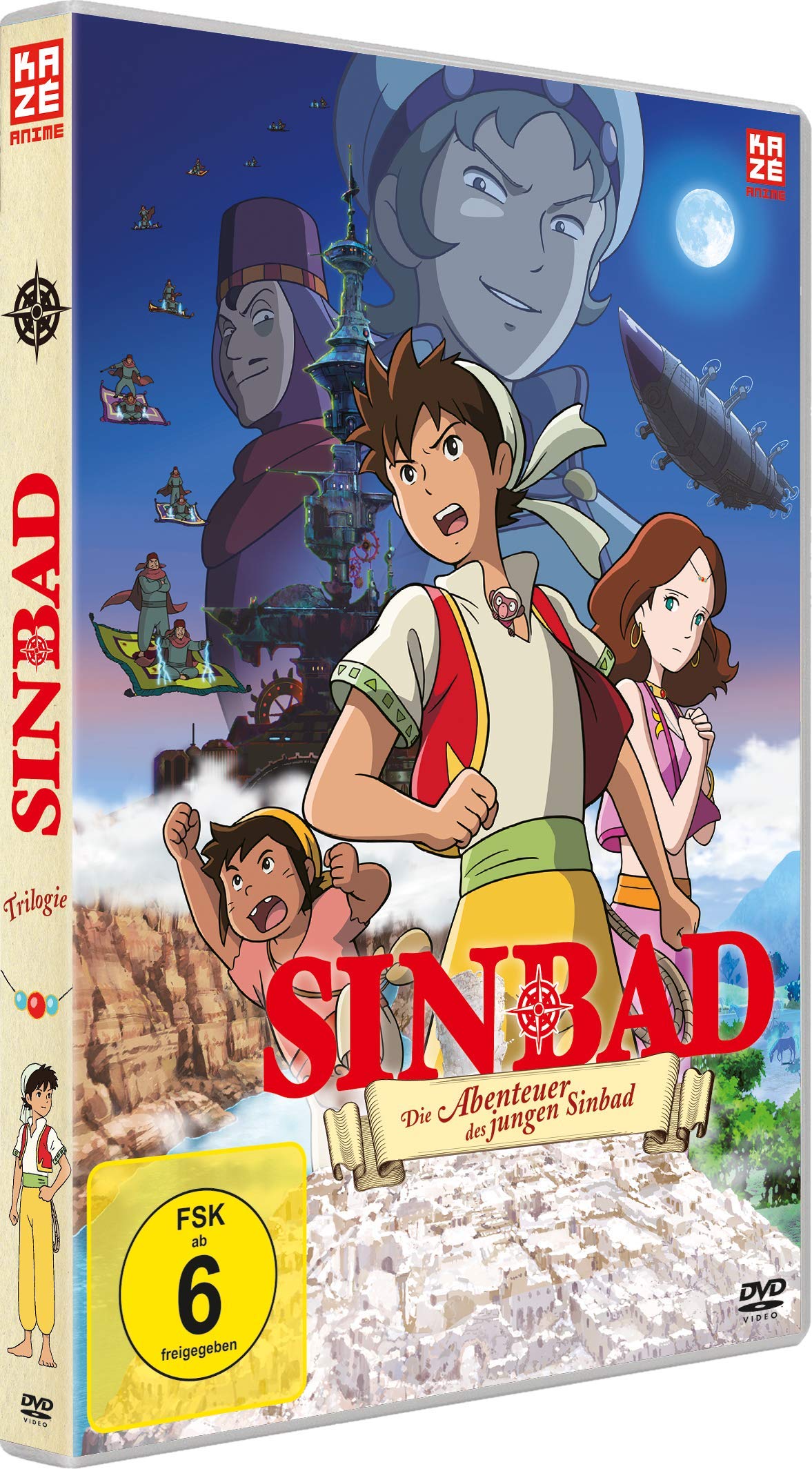 DVD - Die Abenteuer des jungen Sinbad - Die Anime-Trilogie