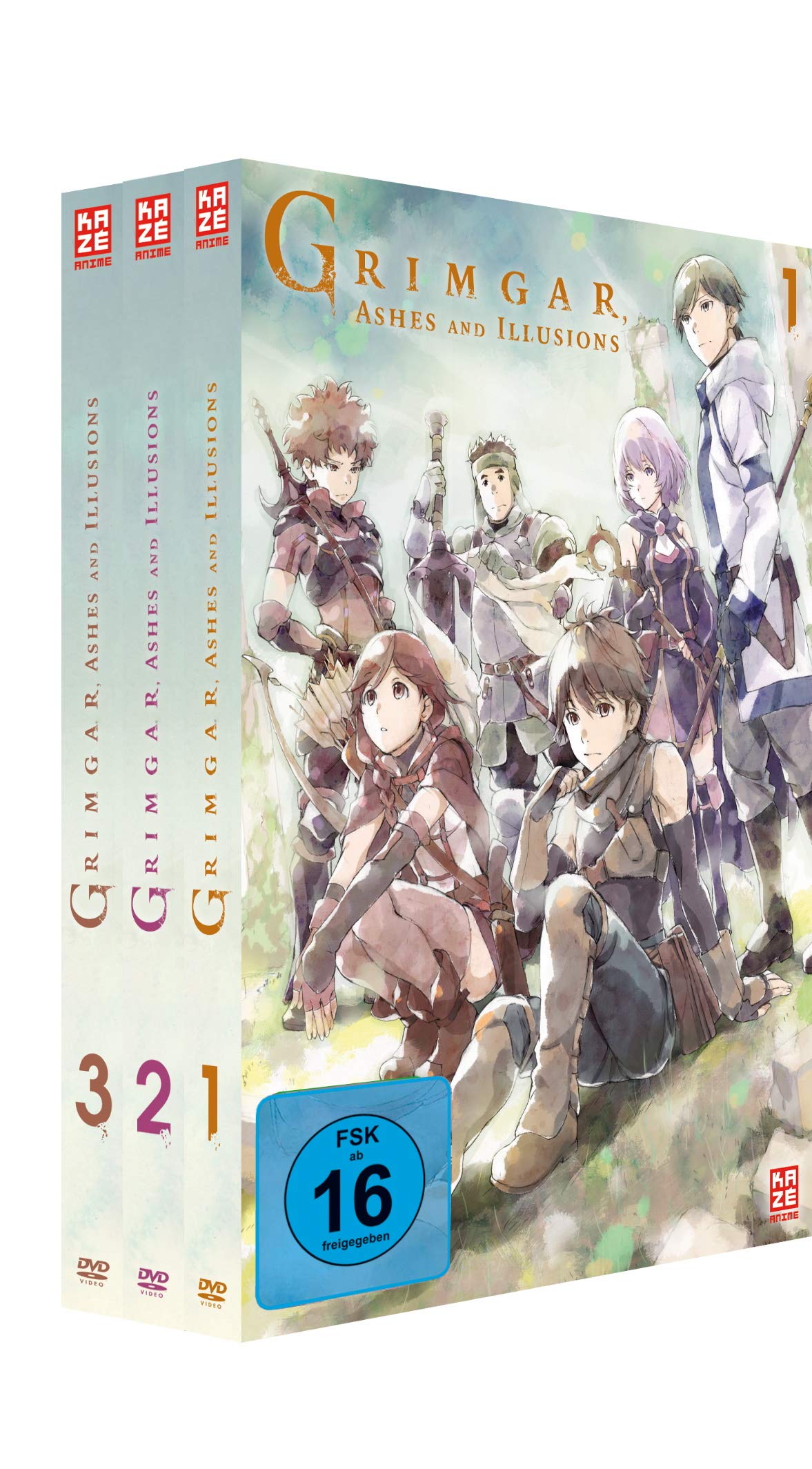 DVD - Grimgar, Ashes & Illusions - Gesamtausgabe 1 - 3