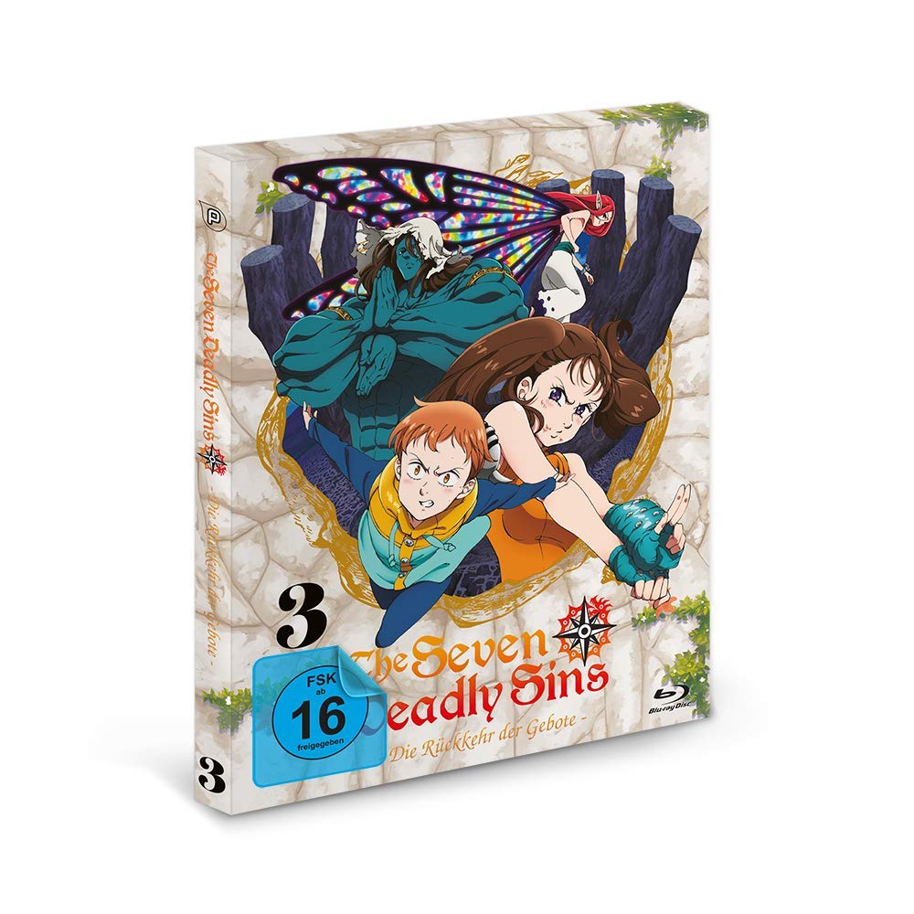 Blu-ray - The Seven Deadly Sins: Die Rückkehr der Gebote - Staffel 2 Vol. 3 (Episode 13-18)