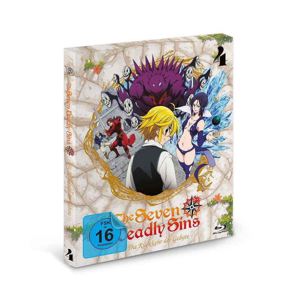 Blu-ray - The Seven Deadly Sins: Die Rückkehr der Gebote - Staffel 2 Vol. 4 (Episode 19-24)