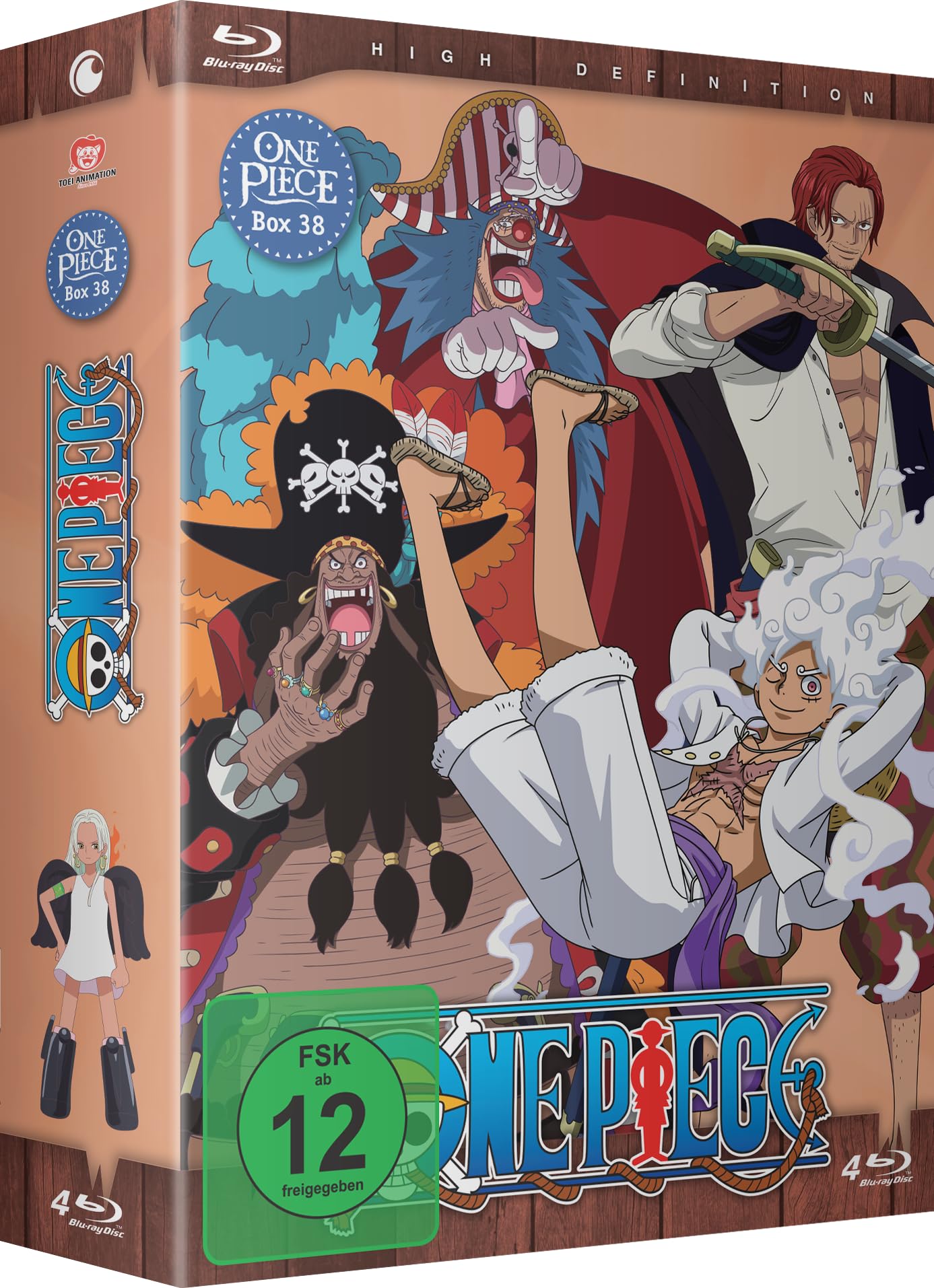 Blu-ray - One Piece TV-Serie - Staffel 20 & 21 (Box 38) (Episoden 1076-1100)