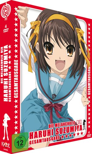  - Die Melancholie der Haruhi Suzumiya - Gesamtausgabe [4 DVDs]