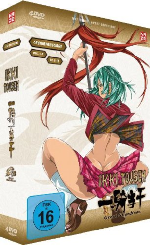 DVD - Ikki Tousen: Great Guardians - Staffel 3 / Gesamtausgabe Vol. 1-4 (Episode 1-12)