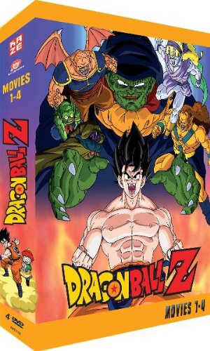  - Dragonball Z - Movies 1-4 (4 DVDs)