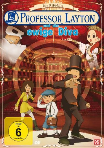 DVD - Professor Layton und die ewige Diva - Der Kinofilm