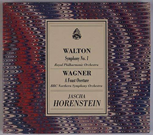Horenstein , Jascha - Walton: Symphony No. 1 (RPO) / Wagner: A Faust Overture (BBC NSO)