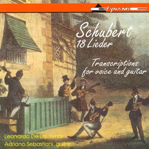 Schubert , Franz - 18 Lieder - Songs for Voice and Guitar