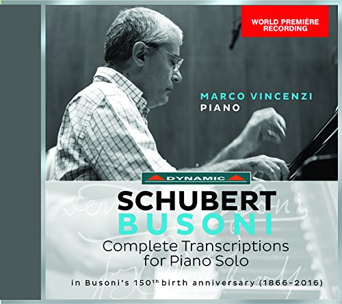 Marco Vincenzi - Sämtliche Transkriptionen für Klavier solo