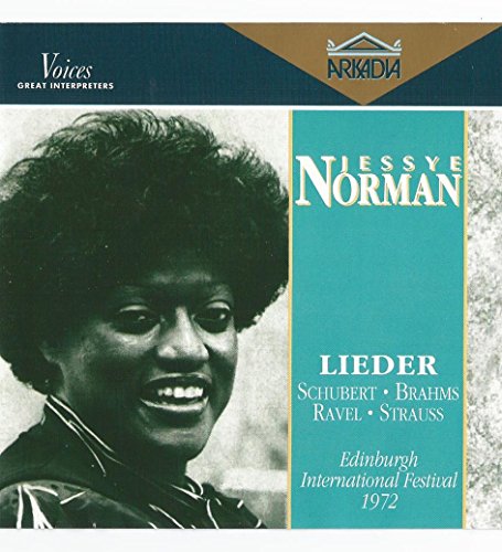 Norman , Jessye - Lieder von Schubert, Brahms, Ravel & Strauss (Edinburgh International Festival 1972)