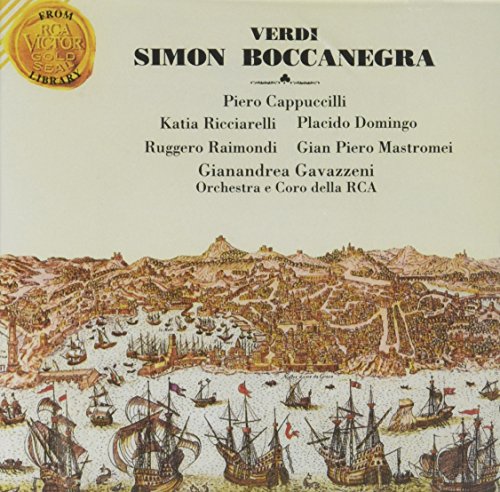Verdi , Giuseppe - Simon Boccanegra (Cappuccilli, Ricciarelli, Domingo, Raimondi, Mastromei, Gavazzeni)