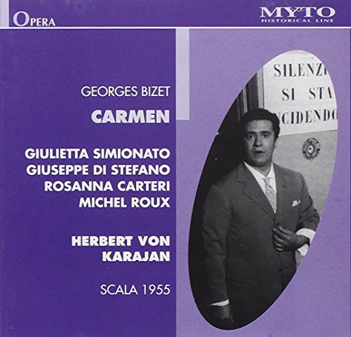 Bizet , Georges - Carmen (Simionato, di Stefano, Carteri, Karajan) (Scala 1955)