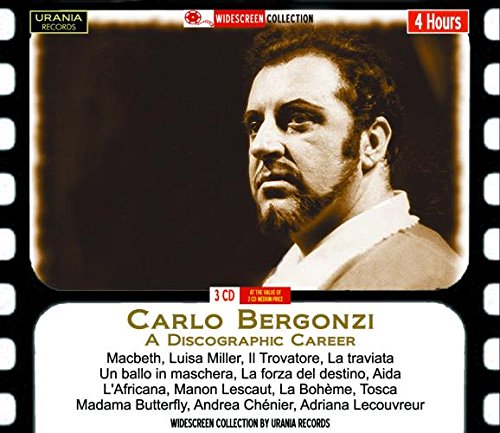 Carlo Bergonzi - Carlo Bergonzi: Diskographie Einer Karriere