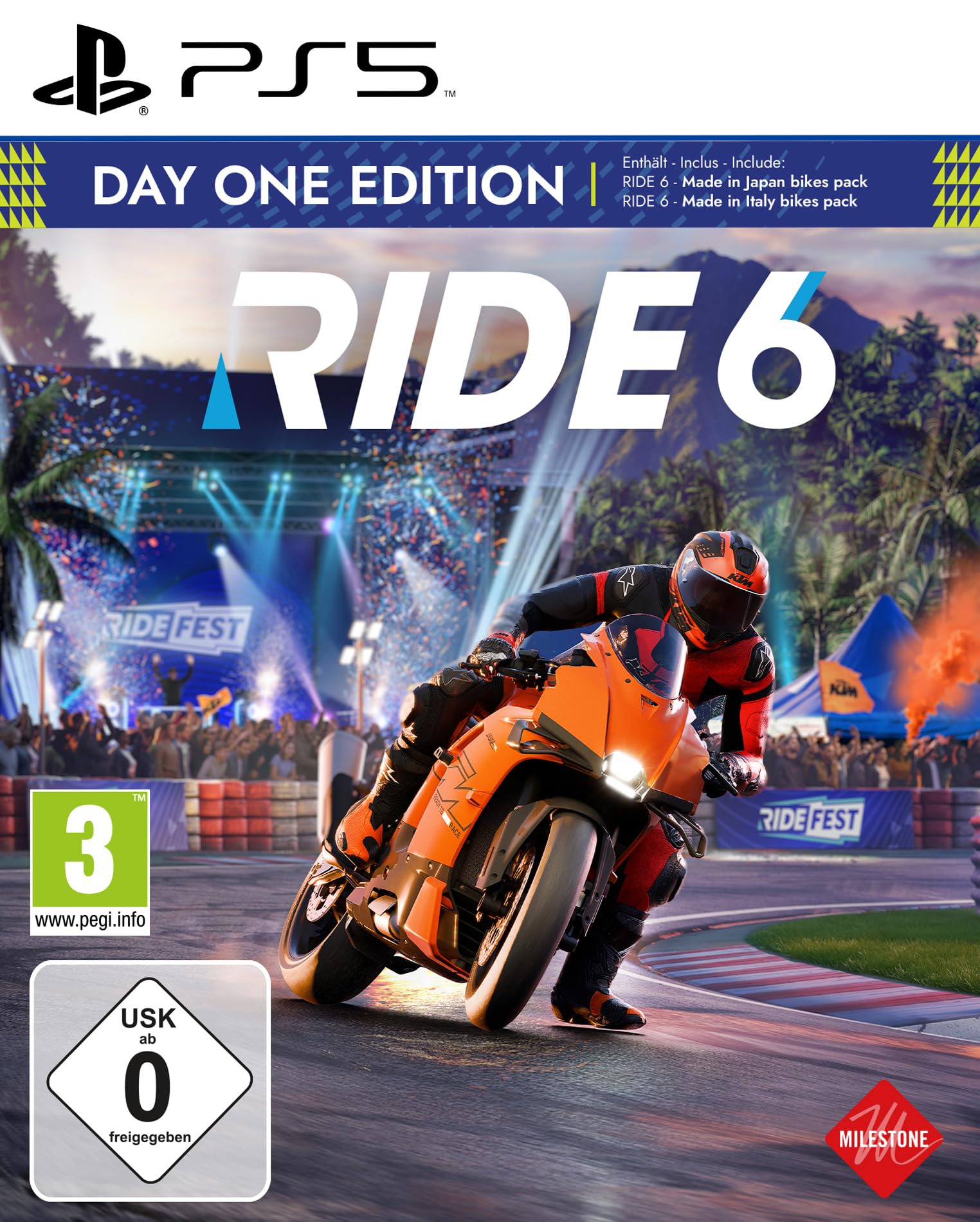 Playstation 5 - Ride 6 (One Day Edition)