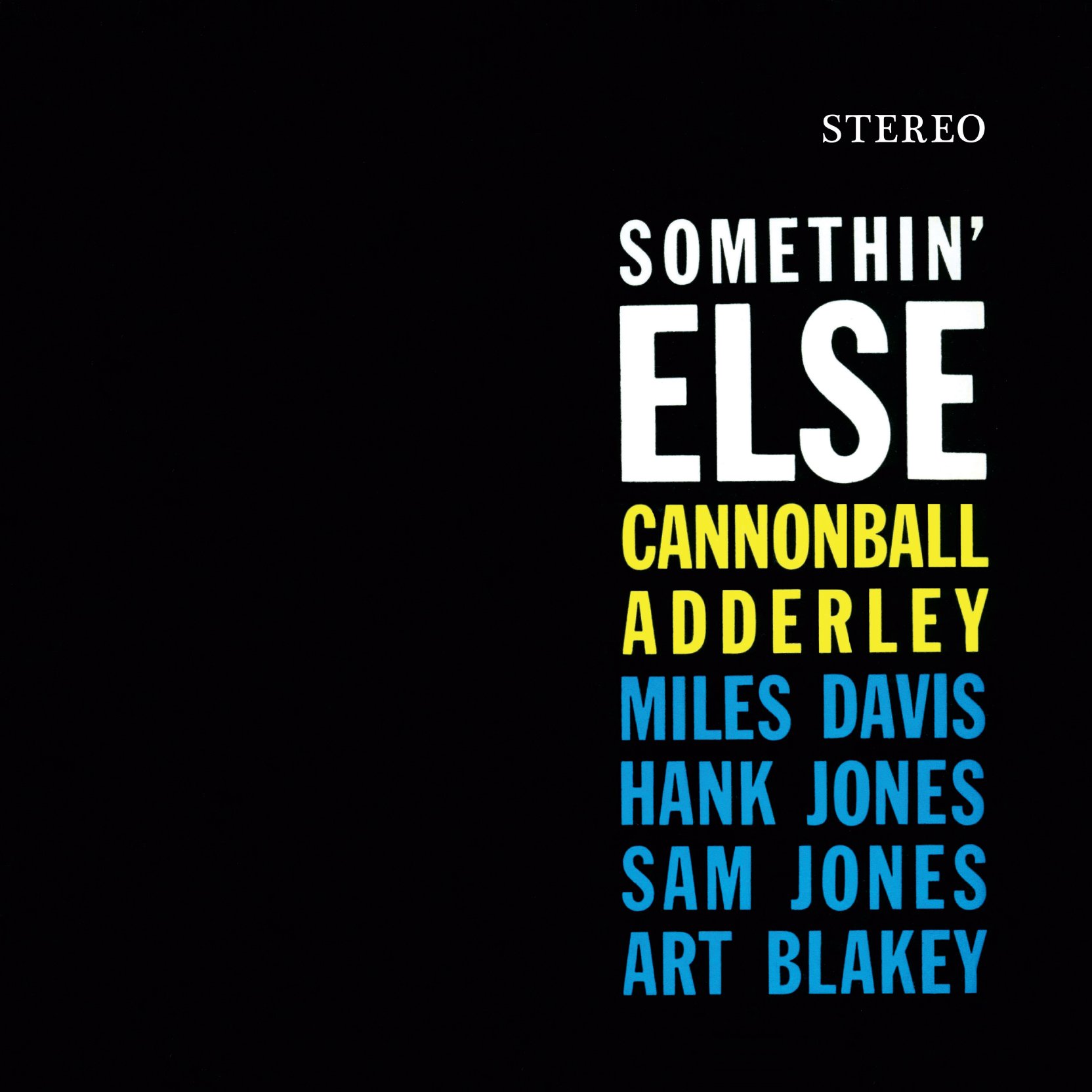 Cannonball Adderley - Somethin' Else (With Miles Davis, Hank Jones, Sam Jones, Art Bleakey) (180g) (Limited Edition) (Orange) (Vinyl)