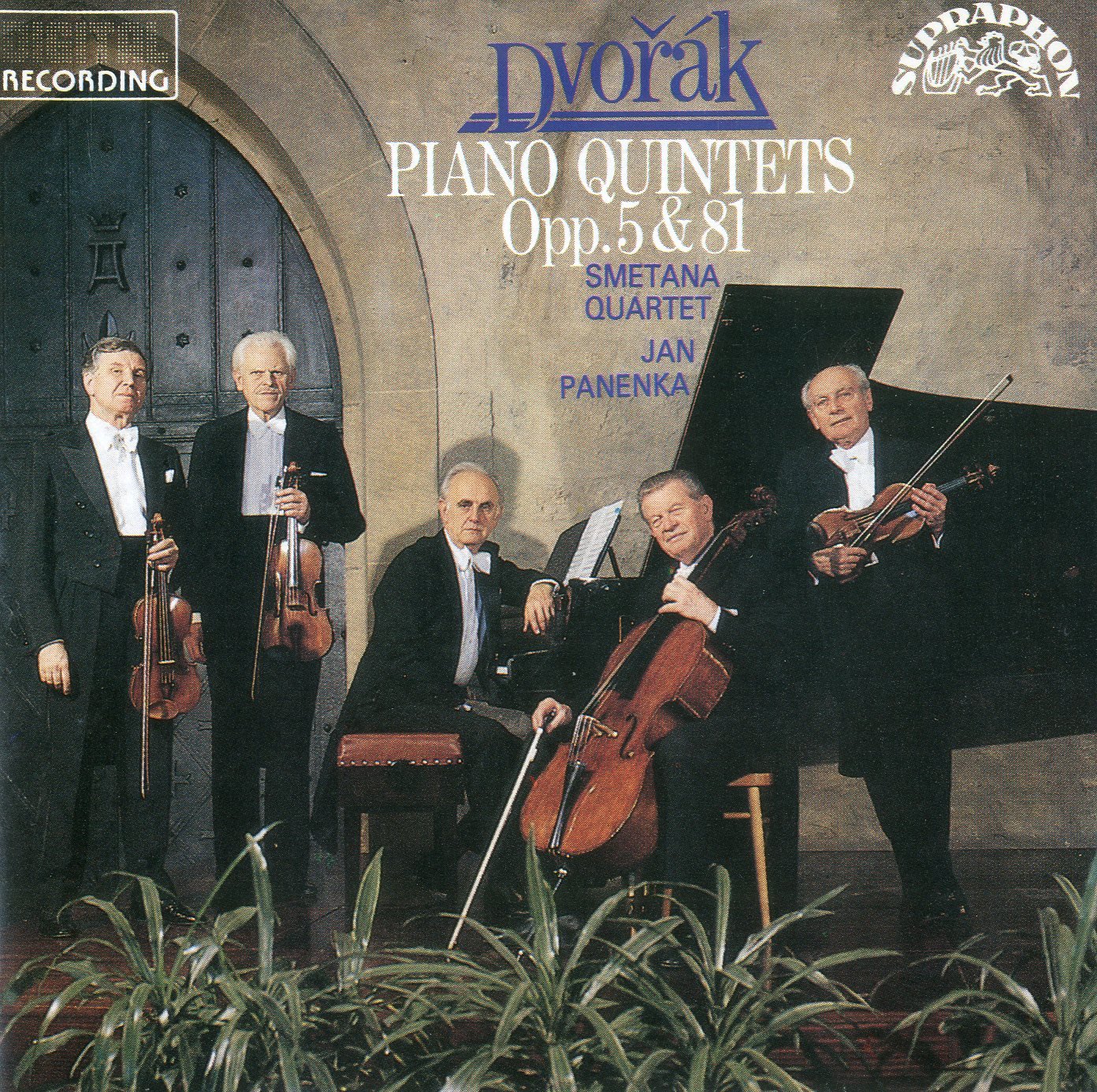 Dvorak , Antonin - Piano Quintets Opp. 5 & 81 (Panenka, Smetana Quartet)