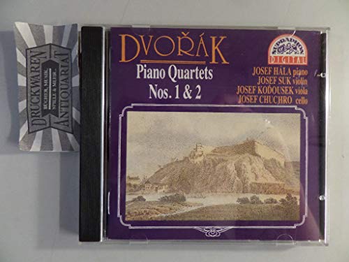 Dvorak , Anton - Pinao Quartets Nos. 1 & 2 (Hala, Suk, Kodousek, Chuchro)