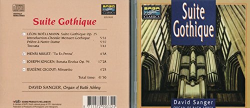 David Sanger, Léon Boellmann, Henri Muler, Joseph Jongen - Suite Gothique Op. 25 / Tu Es Petra / Sonata Eroica Op. 94 / Minuetto