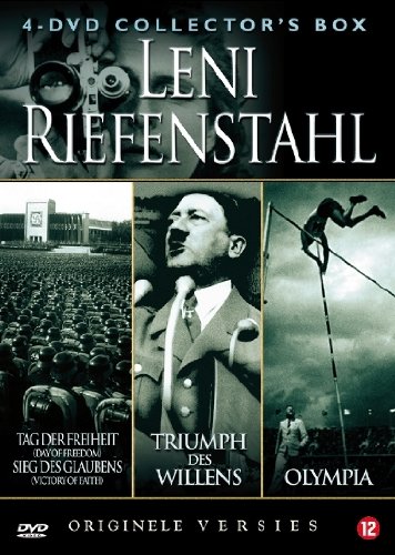  - LENI RIEFENSTAHL Collector's Box (4 DVD): Tag Der Freiheit / Sieg Des Glaubens / Triumpf Des Willens / Olympia (original verfilmungen)
