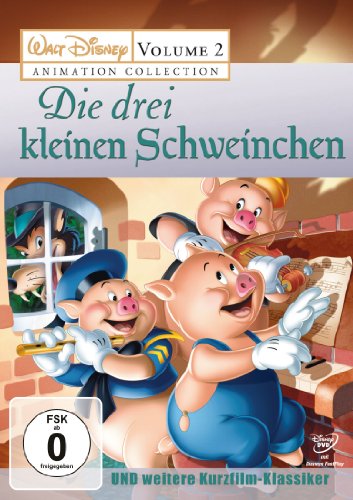 DVD - Die drei kleinen Schweinchen + 7 Kurzfilmklassiker