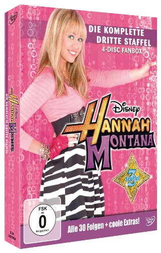  - Hannah Montana - Die komplette dritte Staffel (4 DVDs)