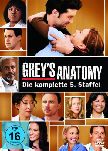 DVD - Grey's Anatomy: Die jungen Ärzte - Die komplette 5. Staffel [7 DVDs]