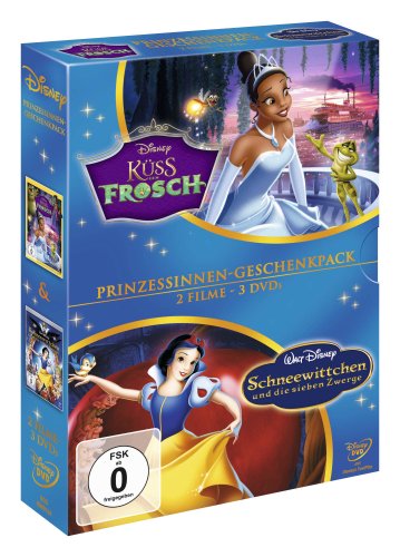  - Küss den Frosch / Schneewittchen und die sieben Zwerge [3 DVDs]