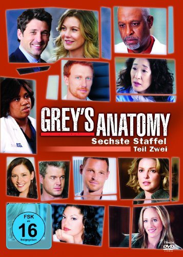 DVD - Grey's Anatomy - Staffel 6.2