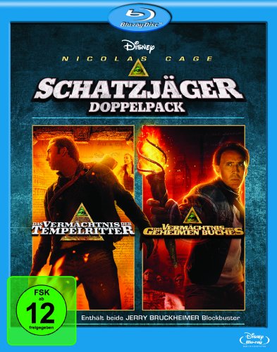 Blu-ray - Das Vermächtnis der Tempelritter/Das Vermächtnis des geheimen Buches [Blu-ray]