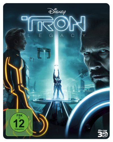  - TRON Legacy (limitierte Erstauflage im Steelbook / 3D Blu-ray + 2D Blu-ray + Digital Copy) [Blu-ray]