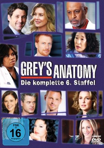 DVD - Grey's Anatomy: Die jungen Ärzte - Die komplette 6. Staffel [6 DVDs]